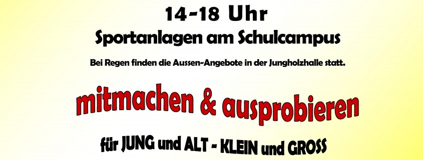 Plakat Spiel- & Sportfest Meckenheim 2017
